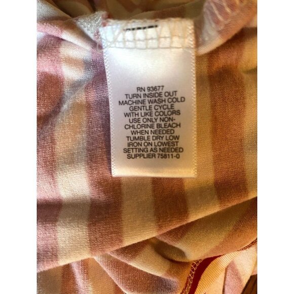 Liz Claiborne Red White Stripe Sheath Dress Women' - Picture 5 of 7